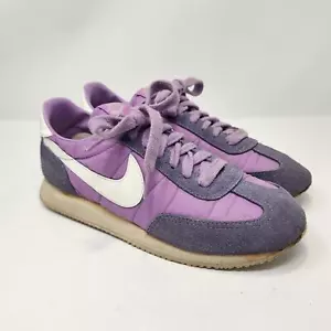 Nike Scout Women Running Shoes Sneakers Size 8 Vintage 1983 Purple White Trainer - Picture 1 of 10