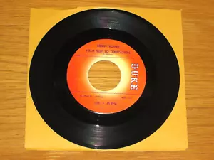 "NORTHERN SOUL/BLUES 45 RPM - BOBBY BLAND - DUKE 352 - ""GEBEN SIE NICHT DER VERSUCHUNG NACH"" - Bild 1 von 2