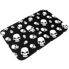  Skull Mat Non-slip Dot Plastic Bottom Halloween Bathroom Carpet Door Anti-slip