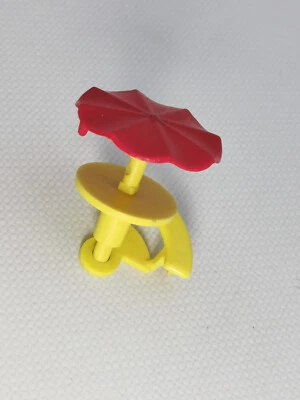 MAJOKIT PETITE TABLE DE JARDIN AVEC  PARASOL - Photo 1/2