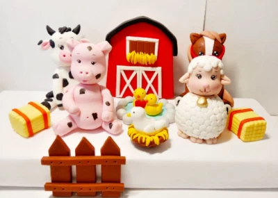 Farm fondant figurine topper - Изображение 1 из 4