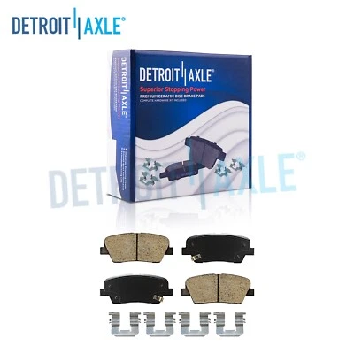 Pastillas de freno traseras de cerámica para Entourage Equus Genesis Coupe Santa Fe XL Sedona Foto 1 de 4