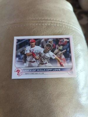 2022 Series 1 Base #321 Bryce Harper Philadelphia Phillies City of Walk-Off Love - Image 1 of 2