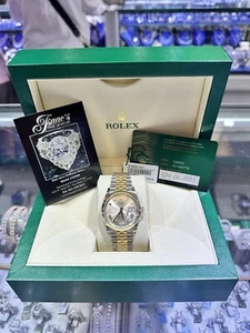 2024 Rolex Datejust 36mm Two Tone Yellow Gold And Stainless Steel 126233 - Picture 1 of 4