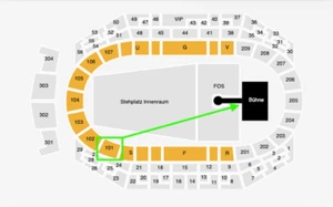 BUSHIDO 17. 01.2026 Stuttgart * BLOCK 101 * Tickets - Bild 1 von 1