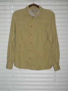 REI LS Vented Guide Shirt, Khaki, Youth Large (14-16)
