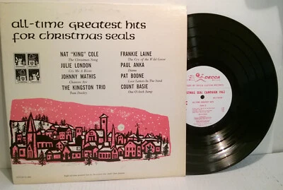 CHRISTMAS SEALS 1963 Decca Custom compilation MONO from 1963 campaign NICE - Image 1 of 2