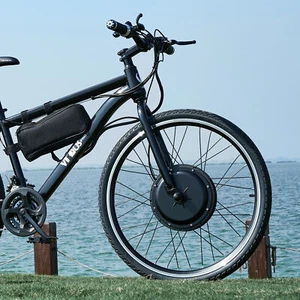 CRENEX 26' LCD Elektro-Fahrrad 1000W Kit Umbausatz Frontmotor Vordermotor Ebike - Bild 1 von 8