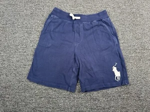 Ralph Lauren Polo Shorts Boys Size Medium (10-12) Navy Blue - Picture 1 of 6