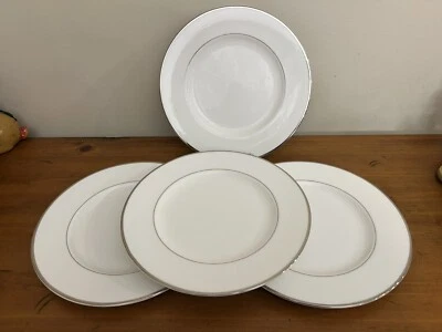"Juego de 4 platos de cena Mikasa China HK301 CAMAFEO PLATINUM Ultima + 10 3/4""" Foto 1 de 4