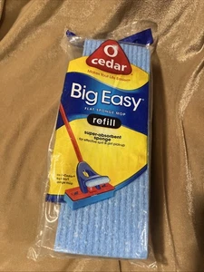 O-Cedar Big Easy flacher Schwamm Mopp Nachfüller eingestellt neu versiegelt - Bild 1 von 5