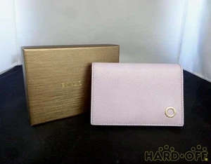 Bvlgari Pink purple Card Case 36939 With Box Japan - Picture 1 of 11