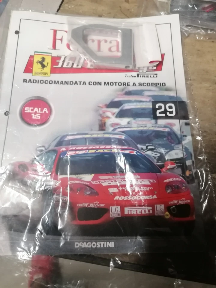 Ferrari 360 Challenge scala 1:5 Deagostini Uscita N 29 - Immagine 1 di 1