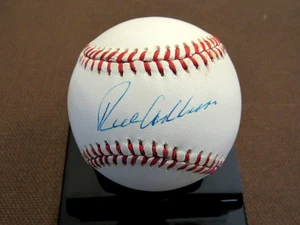 RICHIE ASHBURN PHILA PHILLIES WHIZ KID HOF SIGNED AUTO VINTAGE ONL BASEBALL JSA  - Picture 1 of 3