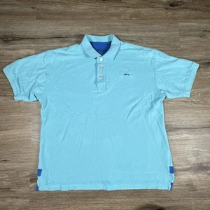 Orvis Poloshirt Herren Large hellblau Baumwolle schwer Fliegenfischen Performance - Bild 1 von 10