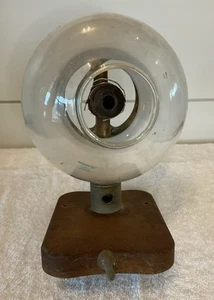Vtg Lite King Gas Lamp Model No. LK69 Brass Used Untested Pyrex Globe Made In US - Picture 1 of 18