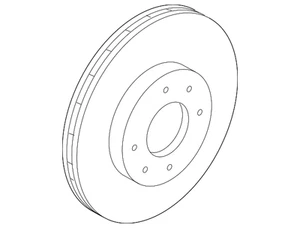 Genuine Nissan Rotor 40206-6RR0B - Picture 1 of 2