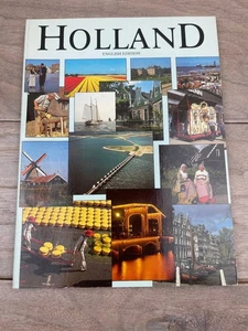 Holland English Edition Illustrated Travel Guide Book Scenic Photos - Picture 1 of 6