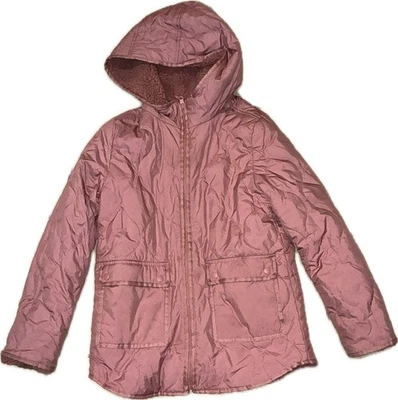 Chaqueta acolchada reversible PrimaLoft para niñas CREWCUTS J CREW talla X L Foto 1 de 3