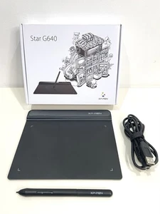 XP-Pen Star G640 6x4 Inch Graphic Drawing Tablet Windows/Mac 5080 LPI Tested - Afbeelding 1 van 11