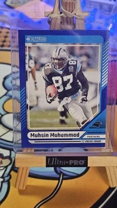2024 Panini Donruss - Muhsin Muhammad #176 Blue Press Proof Carolina Panthers - Picture 1 of 2
