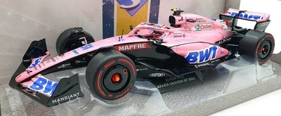 Diecast Solido escala 1/18 S1808802 - Alpine A522 F1 Arabia Saudita 2022 E.Ocon Foto 1 de 4