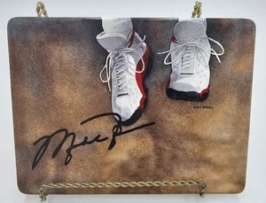 Michael Jordan Rising To Greatness Ersatz fünfte Lift-Off Platte mit Echtheitszertifikat - Bild 1 von 7