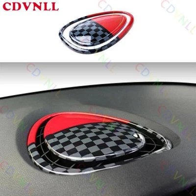 For Mini Cooper Clubman F54 JCW-Style Car Console Dashboard Horn Frame Cover 2* — 第 1/4 张图片