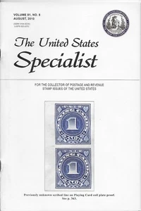 THE UNITED STATES SPECIALIST - VOL. 81 Nr. 08. AUG. 2010 - KOMPLETTE RÜCKAUSGABE - Bild 1 von 1