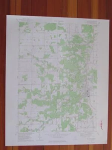 Mapa topográfico vintage original de Saint Charles Michigan 1978 del USGS - Imagen 1 de 1