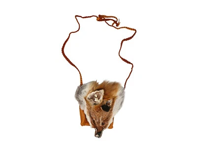 Bolsa facial de zorro rojo real: 5,5" x 5,5" (422-66-G4796) A3 Foto 1 de 4