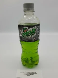 2005 Mountain Dew MDX Energy Soda 14oz Mtn Dew Bottle Full Mt Dew PepsiCo Pepsi - Picture 1 of 7