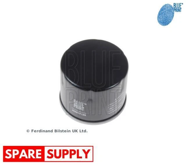 OIL FILTER FOR DACIA RENAULT BLUE PRINT ADN12125 - Image 1 of 4