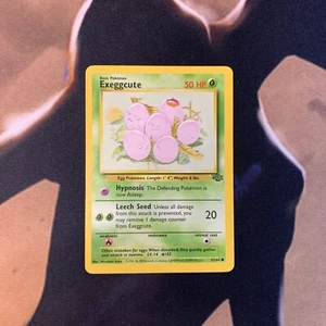 Exeggcute Jungle 52/64 Unlimited Pokemon Card - Foto 1 di 3