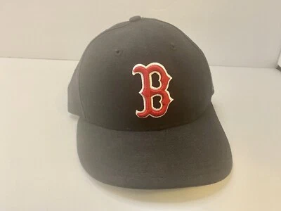 Boston Red Sox New Era 59fifty 100% Wool Authentic Fitted Hat  MLB Size 6-3/4 - Image 1 of 4