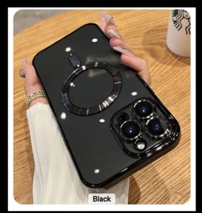 MagSafe ShockProof Cover Privecy Protector de Pantalla Paquete 12, 13,14,15, Pro Max - Imagen 1 de 18