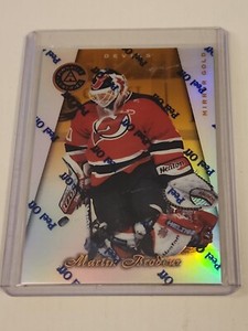 1997-98 Pinnacle Certified Mirror Gold #3 Martin Brodeur w/Peel SSP *RARE*