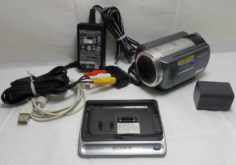 Sony 60 GB HDD HandyCam Camcorder (DCR-SR70E) - Image 1 of 2