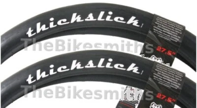 2Pak WTB ThickSlick Comp (650B) 27.5" x 1.95" Bike Fast Tire Slick Commuter - Image 1 of 3