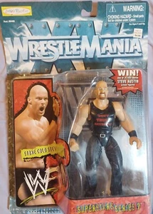 Stone Cold Steve Austin WWF Jakks Superstars Series 7 Wrestlemania XV 1998 NEW - Picture 1 of 6