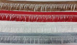 15YARDS FRANSEN QUASTENBORTE, ERHÄLTLICH IN 11 FARBEN  - Bild 1 von 12