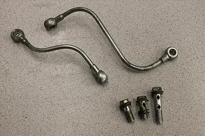 2007 HYOSUNG GT 250 MOTOR ENGINE HARD OIL LINES OEM GT250 07 - Image 1 of 4