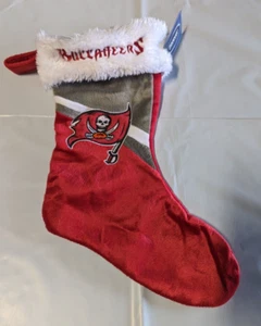 Tampa Bay Buccaneers Christmas Stocking Holiday 17" Team Big Logo New Color ST3 - Picture 1 of 1