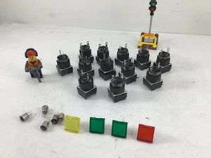 164SZ ALCOSWITCH SWITCH INDICATORS - 12 PIECE LOT - NEW OLD STOCK! - Picture 1 of 4
