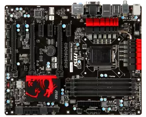 FOR MSI Z77A-GD65 GAMING LGA1155 32GB DDR4 ATX Motherboard test 100% ok - Picture 1 of 6