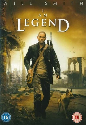 I Am Legend (2007) DVD, Will Smith, Alice Braga, Charlie Tahan [Region 2] - Image 1 of 2