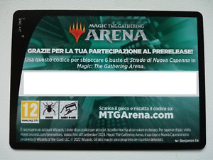 Magic MTG Arena Code Card: Prerelease & Promo Pack Codes