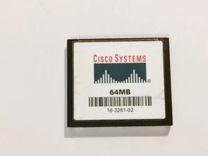 Cisco 64MB CF Compact Flash memory 13-3261-02 Flash card - Picture 1 of 3