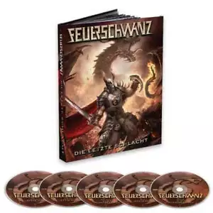 FEUERSCHWANZ Die letzte Schlacht 2BLURAY + 2DVD + CD MEDIABOOK 2021 - Bild 1 von 1