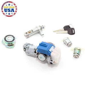 Isuzu Aska Honda Accord CD3 CD4 CD5 CD6 CD7 CD9 Ignition Door Trunk Lid Lock Set - Picture 1 of 6